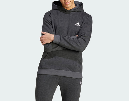 Adidas Core Hoodie – Charcoal Gray