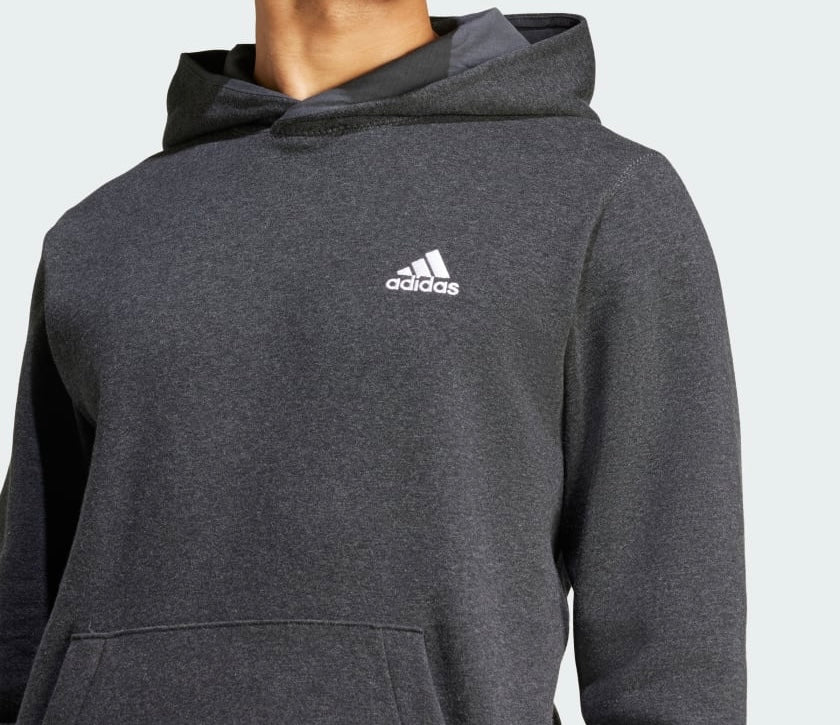 Adidas Core Hoodie – Charcoal Gray